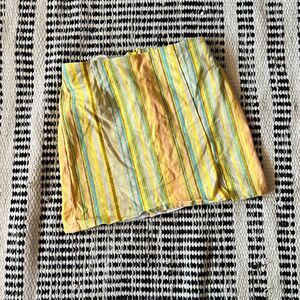 Art class Size M 7/8 Yellow Striped girls Skirt